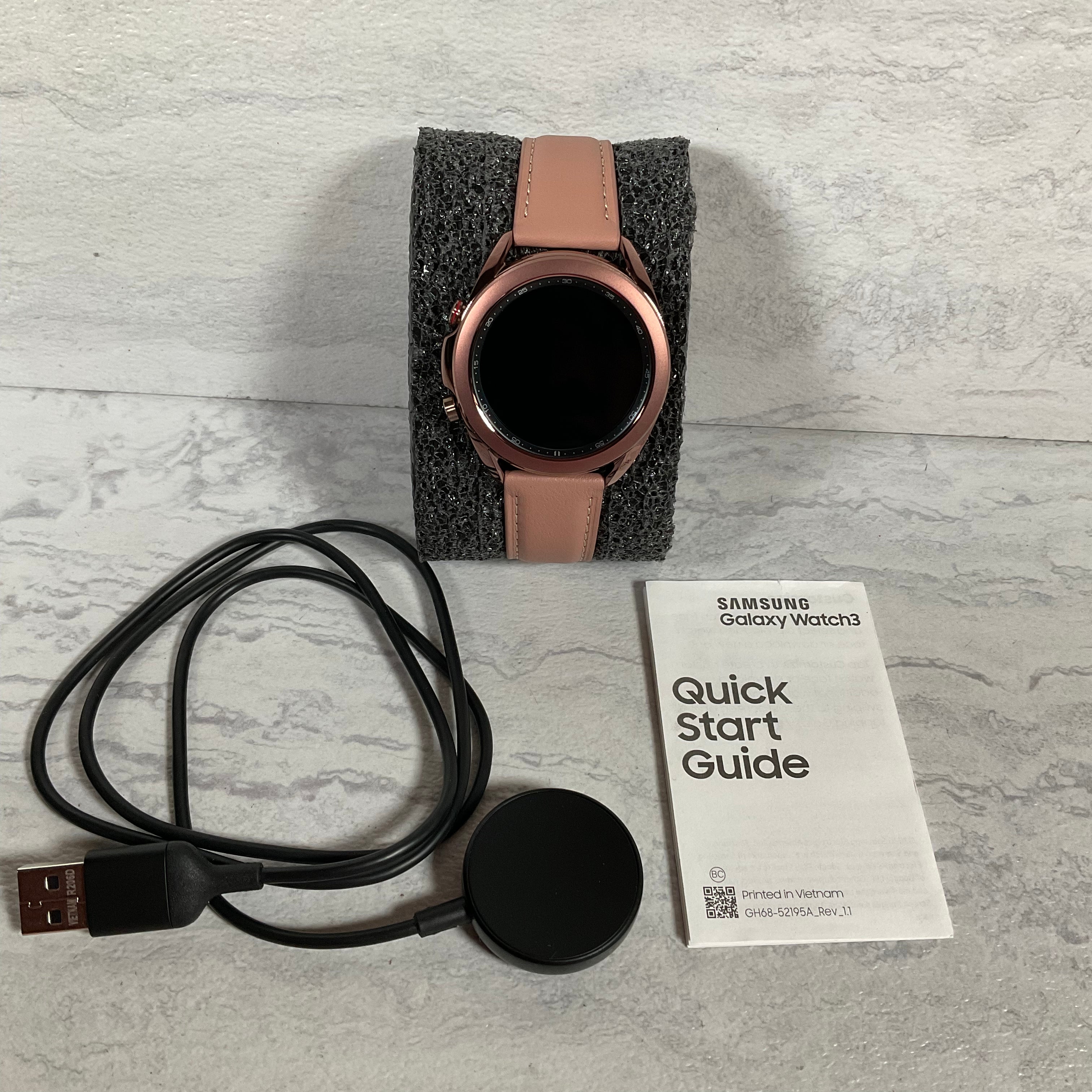Samsung SM-R850 Galaxy Watch3 Bluetooth Smartwatch 41mm Mystic Bronze (7331498590446)